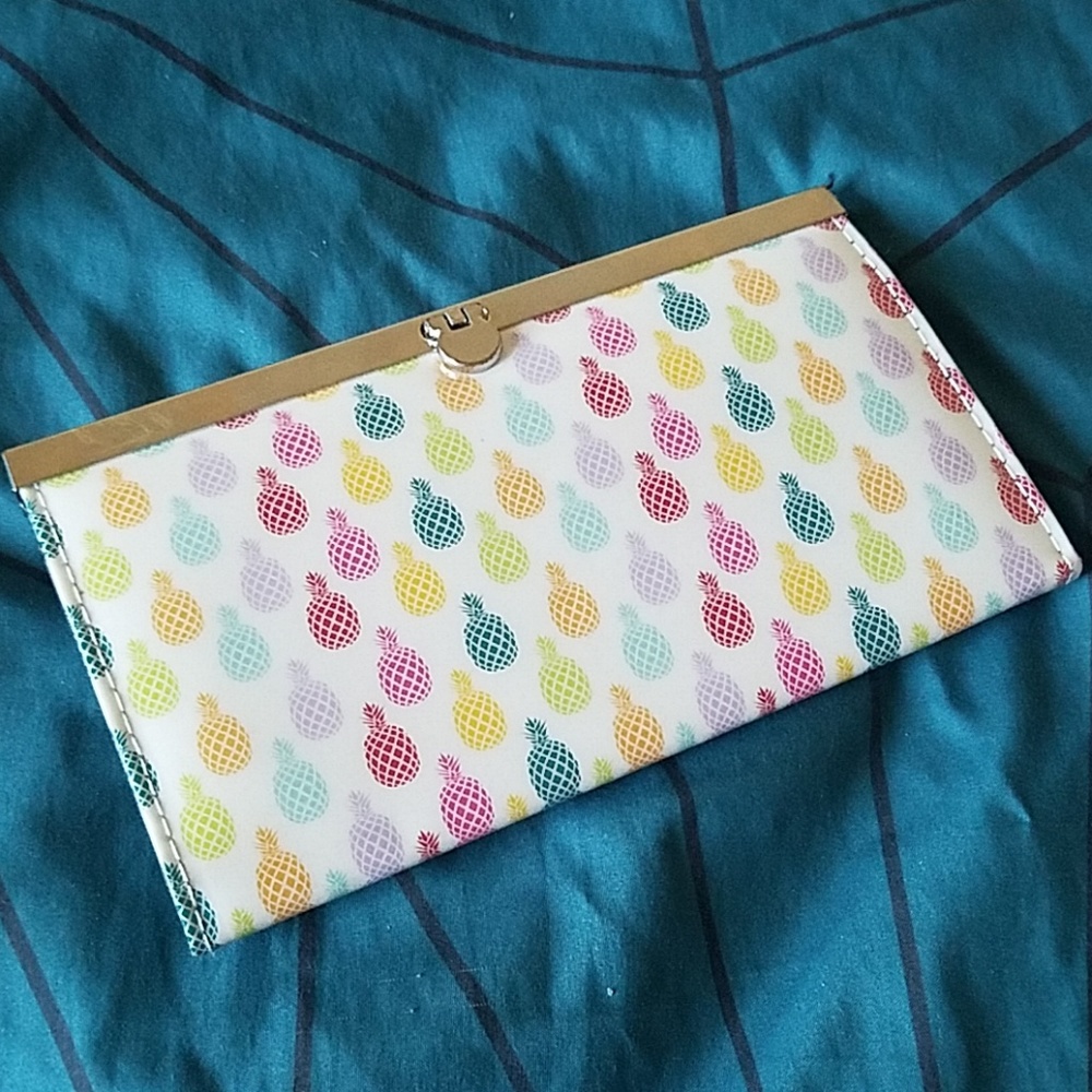 Pineapple wallet/clutch